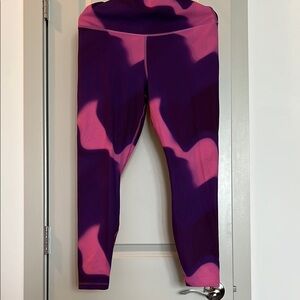 Nike Purple and Pink Leggings